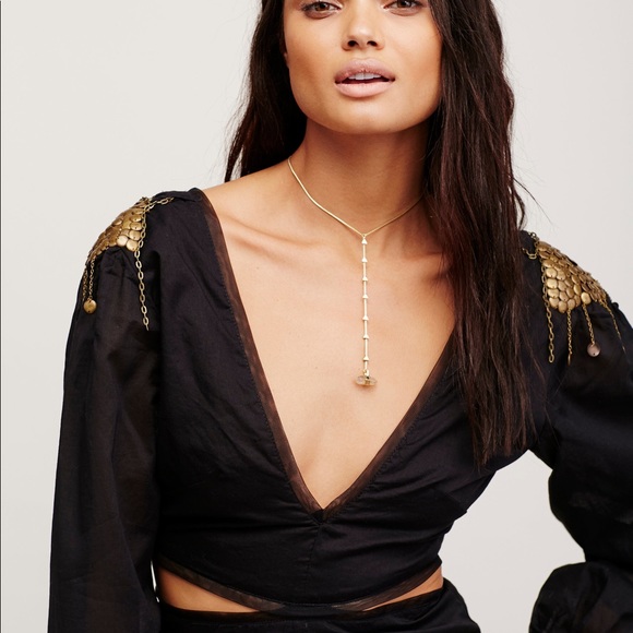 Free People x One Teaspoon Playsuit Romper - Picture 3 of 3